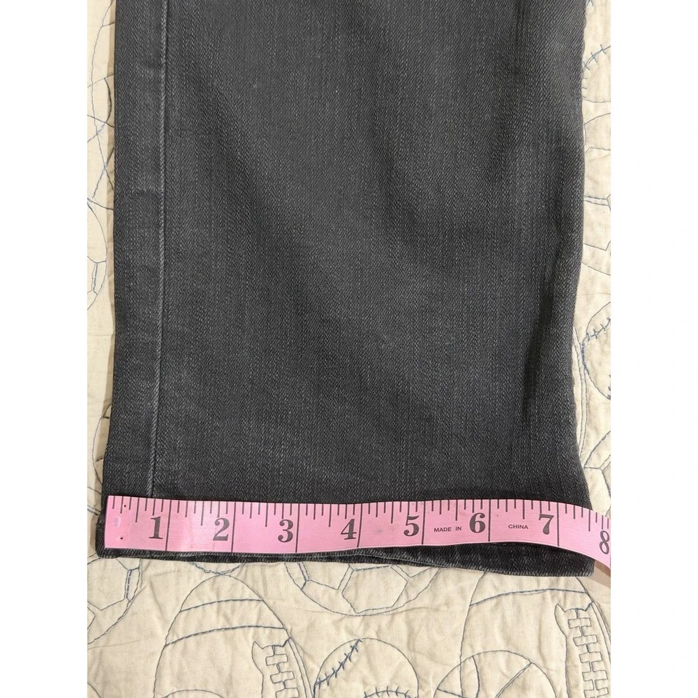 True Religion Ricky Mens Denim Black Jeans Tag Size 34